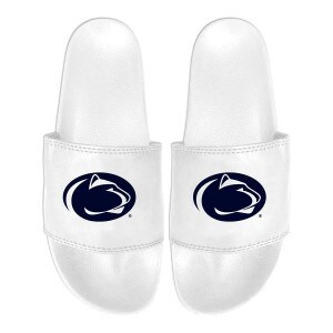white slides with Penn State Athletic Logo